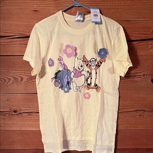 Disney Cream T-Shirt with Pooh and Friends
